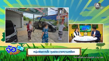 ต้นยางนา 100 ปี โดนพายุพัดถล่ม