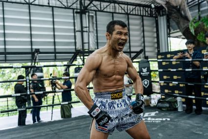 ONE ลุมพินี : น้องโอ๋ ฮาม่ามวยไทย เปิดค่ายอวดฟิต มั่นใจย้ำแค้น ก้องธรณี ส.สมหมาย