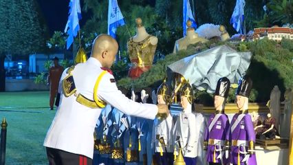พระราชวงศ์ เสด็จแทนพระองค์ไปในการบำเพ็ญกุศล (พิธีกงเต๊ก) ถวายพระบรมศพ สมเด็จพระนางเจ้าสิริกิติ์ พระบรมราชินีนาถ พระบรมราชชนนีพันปีหลวง