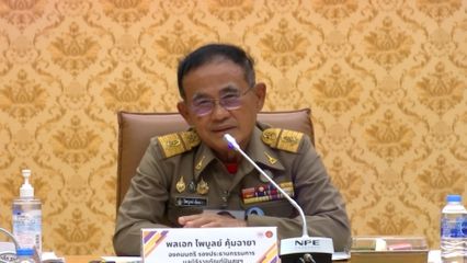 พลเอก ไพบูลย์ คุ้มฉายา องคมนตรี ตรวจเยี่ยมทัณฑสถานโรงพยาบาลราชทัณฑ์