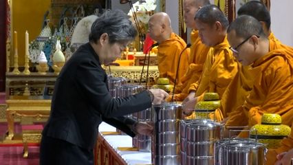 พระอนุวงศ์เสด็จไปในการบำเพ็ญพระราชกุศล พระพิธีธรรมสวดพระอภิธรรมพระศพ สมเด็จพระเจ้าลูกเธอ เจ้าฟ้าพัชรกิติยาภา นเรนทิราเทพยวดี กรมหลวงราชสาริณีสิริพัชร มหาวัชรราชธิดา
