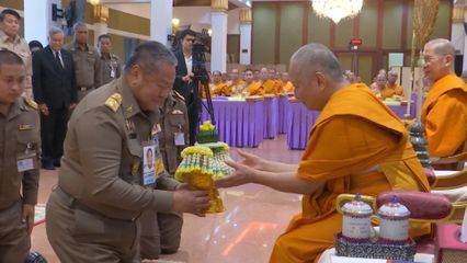 องคมนตรี เป็นประธานในพิธีปฐมนิเทศโครงการฝึกอบรมพระนักเทศน์ทุนเล่าเรียนหลวง รุ่นที่ 6