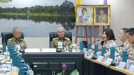 องคมนตรี ติดตามการดำเนินงานโครงการศูนย์ศึกษาการพัฒนาเขาหินซ้อนอันเนื่องมาจากพระราชดำริ