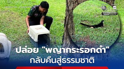สบอ.14 (ตาก) จับมือ อุทยานแห่งชาติตากสินมหาราช  ร่วมปล่อย "พญากระรอกดำ" กลับคืนสู่ธรรมชาติ