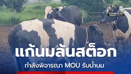 ปลัด ก.เกษตรฯ กำลังพิจารณา MOU รับน้ำนมดิบ หวังแก้ปัญหานมล้นสต็อก