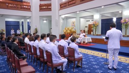 ประธานองคมนตรี เป็นผู้แทนพระองค์ มอบถ้วยรางวัลพระราชทานแก่นักกีฬาดีเด่นแห่งชาติ ประจำปี 2568