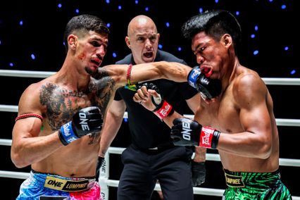 ONE ลุมพินี : จูลิโอ โลโบ ปลื้มฟอร์มเยี่ยม พลิกโค่น ปตท. อภิชาติฟาร์ม ผงาดคว้าชัย 3 ไฟต์ติด
