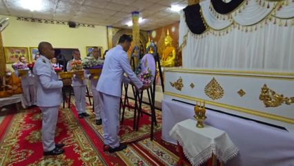 พระบาทสมเด็จพระเจ้าอยู่หัว พระราชทานน้ำหลวงสรงศพเป็นกรณีพิเศษ กับ พระราชทานพวงมาลา และพระราชทานเพลิงศพเป็นกรณีพิเศษแก่พระสงฆ์ที่มรณภาพ จากเหตุรถยนต์เฉี่ยวชนขณะเดินธุดงค์ กับพระราชทานตะกร้าสิ่งของพระราชทานแก่ญาติของพระสงฆ์