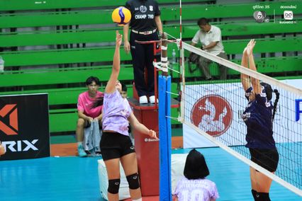 ประมวลภาพ วอลเลย์บอลนักเรียน แชมป์กีฬา 7HD 2026 : สารคามพิทยาคม พบ ด่านขุนทด