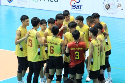 ประมวลภาพ วอลเลย์บอลนักเรียน แชมป์กีฬา 7HD 2026 : เทศบาลบ้านสามเหลี่ยม พบ สระบุรีวิทยาคม
