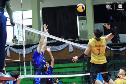 ประมวลภาพ วอลเลย์บอลนักเรียน แชมป์กีฬา 7HD 2026 : เทศบาลบ้านสามเหลี่ยม พบ สระบุรีวิทยาคม