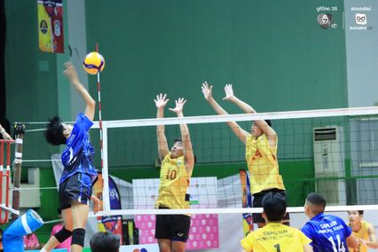 ประมวลภาพ วอลเลย์บอลนักเรียน แชมป์กีฬา 7HD 2026 : เทศบาลบ้านสามเหลี่ยม พบ สระบุรีวิทยาคม