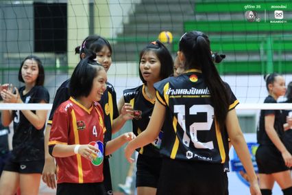 ประมวลภาพ วอลเลย์บอลนักเรียน แชมป์กีฬา 7HD 2026 : อ่างทองปัทมโรจน์วิทยาคม พบ กาญจนาภิเษกวิทยาลัย กระบี่