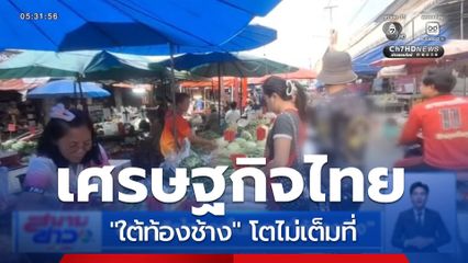 เศรษฐกิจไทยอยู่ในภาวะ "ใต้ท้องช้าง"
