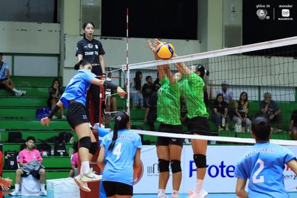 ประมวลภาพ วอลเลย์บอลนักเรียน แชมป์กีฬา 7HD 2026 : กาญจนาภิเษกวิทยาลัย เพชรบูรณ์ พบ เทศบาล 3 วัดไชนาวาส