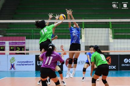 ประมวลภาพ วอลเลย์บอลนักเรียน แชมป์กีฬา 7HD 2026 : กาญจนาภิเษกวิทยาลัย เพชรบูรณ์ พบ เทศบาล 3 วัดไชนาวาส