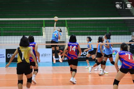 ประมวลภาพ วอลเลย์บอลนักเรียน แชมป์กีฬา 7HD 2026 : มัธยมด่านขุนทด พบ เทพมงคลรังษี