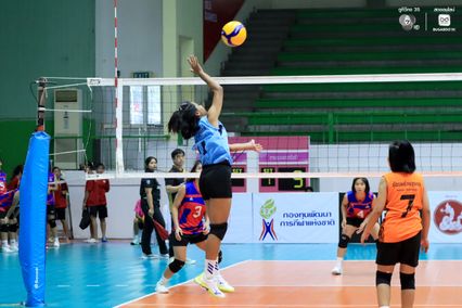ประมวลภาพ วอลเลย์บอลนักเรียน แชมป์กีฬา 7HD 2026 : มัธยมด่านขุนทด พบ เทพมงคลรังษี