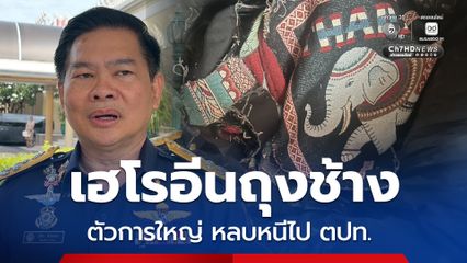 เฮโรอีนถุงช้างส่งให้แอร์ฯมีนา ตัวการใหญ่ หลบหนีไป ตปท.