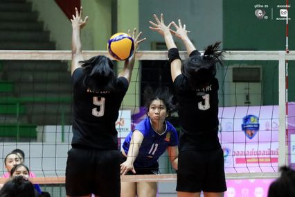 ประมวลภาพ วอลเลย์บอลนักเรียน แชมป์กีฬา 7HD 2026 : บดินทรเดชา (สิงห์ สิงหเสนี) พบ กาญจนาภิเษกวิทยาลัย กระบี่