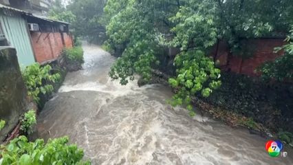 จีนยังคงเผชิญฝนตกหนัก จากพายุ บาหวี่