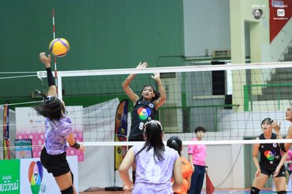 ประมวลภาพ วอลเลย์บอลนักเรียน แชมป์กีฬา 7HD 2026 : สารคามพิทยาคม พบ สุรนารีวิทยา