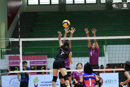 ประมวลภาพ วอลเลย์บอลนักเรียน แชมป์กีฬา 7HD 2026 : เทศบาล 3 วัดไชนาวาส พบ เทพมงคลรังษี
