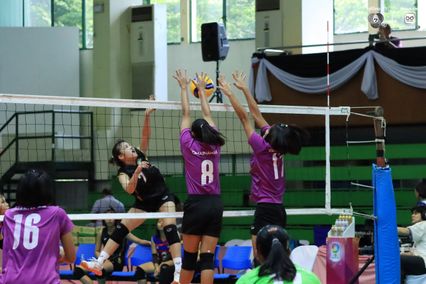ประมวลภาพ วอลเลย์บอลนักเรียน แชมป์กีฬา 7HD 2026 : เทศบาล 3 วัดไชนาวาส พบ เทพมงคลรังษี