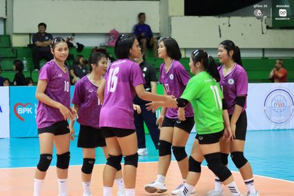 ประมวลภาพ วอลเลย์บอลนักเรียน แชมป์กีฬา 7HD 2026 : เทศบาล 3 วัดไชนาวาส พบ เทพมงคลรังษี