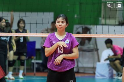 ประมวลภาพ วอลเลย์บอลนักเรียน แชมป์กีฬา 7HD 2026 : เทศบาล 3 วัดไชนาวาส พบ เทพมงคลรังษี
