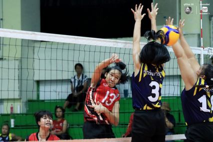 ประมวลภาพ วอลเลย์บอลนักเรียน แชมป์กีฬา 7HD 2026 : กีฬาจ.อ่างทอง พบ วารินชำราบ