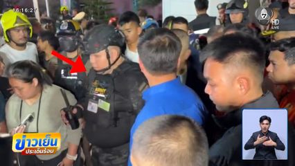 อนุทิน ไม่เห็นชายแต่งชุดทหารมายืนระหว่างตรวจเพลิงไหม้