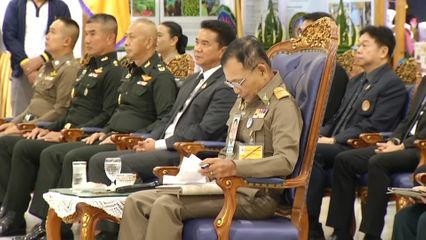 องคมนตรี ปิดโครงการประกวดนำเสนอผลงานเชิงผลิตภาพการพัฒนานักศึกษาด้วยกระบวนการวิศวกรสังคมของมหาวิทยาลัยราชภัฏกลุ่มภาคตะวันออกเฉียงเหนือ ครั้งที่ 2