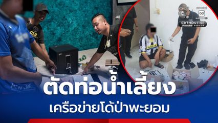 ตัดเส้นเงิน สยบเครือข่าย "โด้ ป่าพะยอม" บุกค้น 3 จุด จ.พัทลุง ยึดเงินสดกว่า 4.5 ล้านบาท