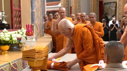 สมเด็จพระอริยวงศาคตญาณ สมเด็จพระสังฆราช สกลมหาสังฆปริณายก ทรงบำเพ็ญพระกุศลอุทิศถวายแด่ สมเด็จพระพุทธปาพจนบดี (จินฺตากรเถร) อดีตเจ้าอาวาสวัดราชบพิธสถิตมหาสีมาราม ยุคที่ 5