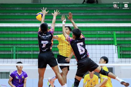 ประมวลภาพ วอลเลย์บอลนักเรียน แชมป์กีฬา 7HD 2026 : กีฬาองค์การบริหารส่วนจังหวัดร้อยเอ็ด พบ กีฬาองค์การบริหารส่วนจังหวัดพิษณุโลก