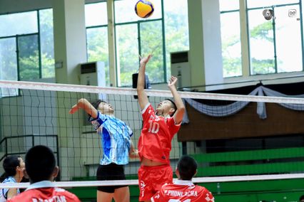 ประมวลภาพ วอลเลย์บอลนักเรียน แชมป์กีฬา 7HD 2026 : ขามทะเลสอวิทยา พบ ท่าข้ามพิทยาคม