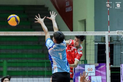 ประมวลภาพ วอลเลย์บอลนักเรียน แชมป์กีฬา 7HD 2026 : ขามทะเลสอวิทยา พบ ท่าข้ามพิทยาคม