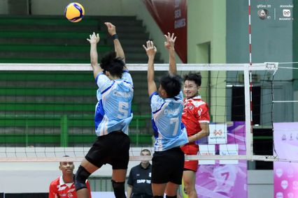 ประมวลภาพ วอลเลย์บอลนักเรียน แชมป์กีฬา 7HD 2026 : ขามทะเลสอวิทยา พบ ท่าข้ามพิทยาคม