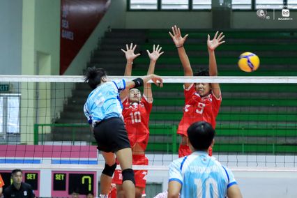 ประมวลภาพ วอลเลย์บอลนักเรียน แชมป์กีฬา 7HD 2026 : ขามทะเลสอวิทยา พบ ท่าข้ามพิทยาคม