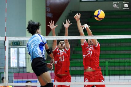 ประมวลภาพ วอลเลย์บอลนักเรียน แชมป์กีฬา 7HD 2026 : ขามทะเลสอวิทยา พบ ท่าข้ามพิทยาคม