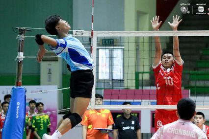 ประมวลภาพ วอลเลย์บอลนักเรียน แชมป์กีฬา 7HD 2026 : ขามทะเลสอวิทยา พบ ท่าข้ามพิทยาคม