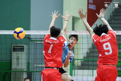 ประมวลภาพ วอลเลย์บอลนักเรียน แชมป์กีฬา 7HD 2026 : ขามทะเลสอวิทยา พบ ท่าข้ามพิทยาคม