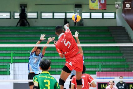 ประมวลภาพ วอลเลย์บอลนักเรียน แชมป์กีฬา 7HD 2026 : ขามทะเลสอวิทยา พบ ท่าข้ามพิทยาคม