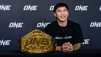 ONE Championship : ตะวันฉาย พีเค.แสนชัย ประกาศสละบัลลังก์ราชัน ONE มวยไทย รุ่นเฟเธอร์เวต