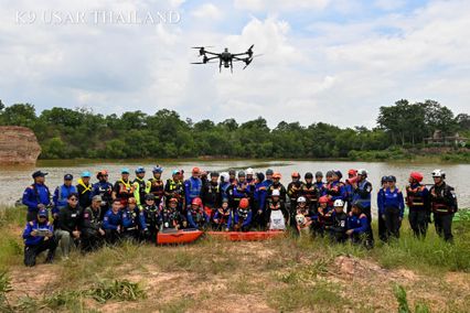 นวล สุนัข K9 USARThailand ฝึกเสร็จแล้ว พร้อมปฏิบัติภารกิจ