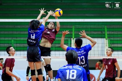 ประมวลภาพ วอลเลย์บอลนักเรียน แชมป์กีฬา 7HD 2026 : อัสสัมชัญ พบ เทศบาลบ้านสามเหลี่ยม