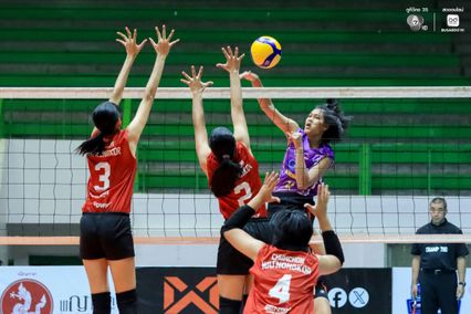 ประมวลภาพ วอลเลย์บอลนักเรียน แชมป์กีฬา 7HD 2026 : กีฬานครนนท์วิทยา 6 พบ ชุมชนวัดหนองค้อ