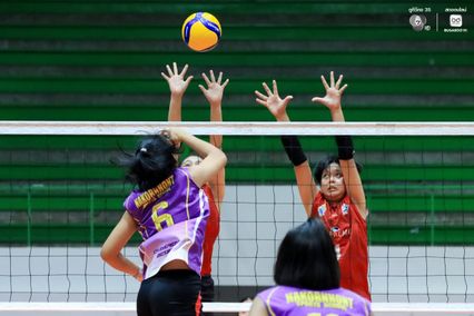 ประมวลภาพ วอลเลย์บอลนักเรียน แชมป์กีฬา 7HD 2026 : กีฬานครนนท์วิทยา 6 พบ ชุมชนวัดหนองค้อ