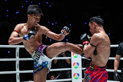 ONE ลุมพินี : ป้อมเพชร ป๋องสุพรรณ พีเค. ปิดเกมชนะทีเคโอ นัต คัต มิน เก็บชัย 2 ไฟต์ติด ศึก ONE ลุมพินี 163